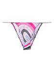 Плавки-бикини с принтом Iride от PUCCI, розовый - фото