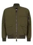 Стеганый бомбер DSQUARED2, зеленый - фото