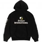 Худи с молнией holiday fw25 international Stussy, синий - фото 8