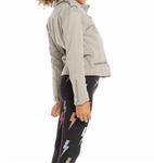 Мотоциклетная куртка для девочек серого цвета Chaser - фото 2