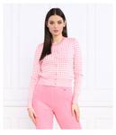 Кардиган женский Marc Cain короткий с узором, розовый - фото 3