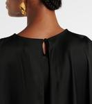 Атласное платье Izel Simkhai, черный - фото 6