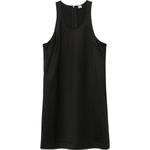 Мини-платье с круглым вырезом TOTEME, черный - фото