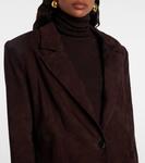 Замшевый блейзер Stouls, Castor - фото 4