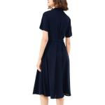 Женское платье с коротким рукавом LACOSTE, черный - фото 8