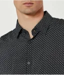 Рубашка Regular fit Armani Exchange, черный - фото 4