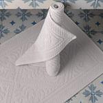 Коврик для ванны Vivaraise, 54x110 см, белый - фото 2