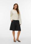 Кардиган Vero Moda VMBLOSSOM O-NECK, Birch/Off-White - фото 2