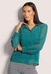 Топ SET - Button-down blouse MADELEINE, цвет Petrol - фото