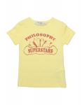Футболка Philosophy Di Lorenzo Serafini, желтый - фото