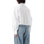 Рубашка с завязками Alexander Wang, белый - фото 2