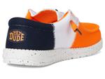 Лоферы Hey Dude Wally Tri Varsity Mesh, Orange/White - фото 5