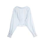 Рубашка женская Lapel Moderate ELLE, белый - фото 9