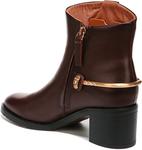 Женские ботильоны Franco Sarto Sandy, Dark Brown Leather - фото 4