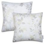 Наволочка Paco Home Cuscino 2 er Set, темно-серый - фото