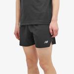 New Balance RC Бесшовные короткие шорты, черный - фото