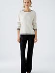 Свитер OUI LEEZA, mottled white - фото 6
