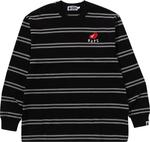 Лонгслив BAPE Ape Heart Hoop 'Black', черный - фото