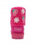 Зимние ботинки для девочек 5T-10T с вышивкой Bebe, Fuchsia - фото 4