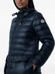 Стеганая куртка с капюшоном Moncler, черный - фото 4
