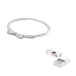 Pandora Серебряный браслет 925 пробы для женщин Silver - фото