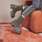 Ботильоны женские Gemeiq, цвет Dark Coffee - фото 14