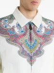 Куртка с принтом "пейсли" Etro, белый - фото 4