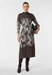 Платье comma Day dress, Dunkelbraun/Brown - фото 2