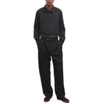 Повседневные брюки мужские черные The Row, черный - фото 3