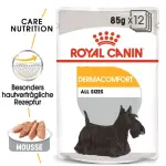 Влажный корм для всех взрослых собак с чувствительной кожей Royal Canin Care Nutrition, 48 x 85 г - фото