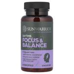Sunwarrior, Daytime Focus & Balance, 60 веганских капсул - фото 3