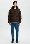 Куртка Selected Homme PUFFER GEFÜTTERTE, Delicioso/Brown - фото 5