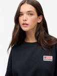 Расслабленный кроссовер Athletic Essentials Superdry, Eclipse Navy - фото 4