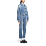 Пальто женское Prada укороченное, синий - фото 4