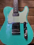 Fender Custom Shop Dual Stack HS Tele Seafoam Sparkle с чехлом - фото 2