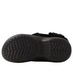 (WMNS) Crocs Bae Lined Clog 'Black' - фото 6