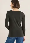 Mit ubootausschnitt long sleeved top Cecil, Grün - фото 3