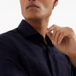 Brunello Cucinelli Рубашка SS24 мужская Midnight Blue - фото 7