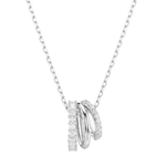 Swarovski Колье Hyperbola унисекс белый - фото 4