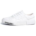 Мужские низкие скейтерские кроссовки Baoda, экрю - фото