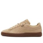Кроссовки suede 'pebble gum' Puma, хаки - фото