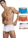 Боксеры SEOBEAN Classic Solid Stretch Trunk, Mixed Colors - фото