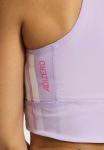 Топ Adidas Performance ADIZERO CROP W, Powder Plum/Lilac - фото 4