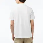 LACOSTE Белая поло для мужчин - фото 3