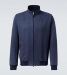 Льняной блузон Thom Sweeney, темно-синий - фото