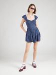 Мини платье HOLLISTER, Navy/Dusty blue - фото 5