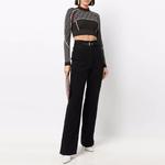 FENDI Женский черный топ - фото 4