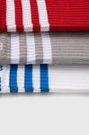 Носки adidas Originals, 3 пары, серый - фото 3