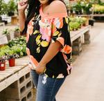 Топ Grand Design Floral в цвете Multi E. Luna - фото 2