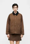 Джинсовая куртка union barn jacket Dickies, Timber Brown - фото 4
